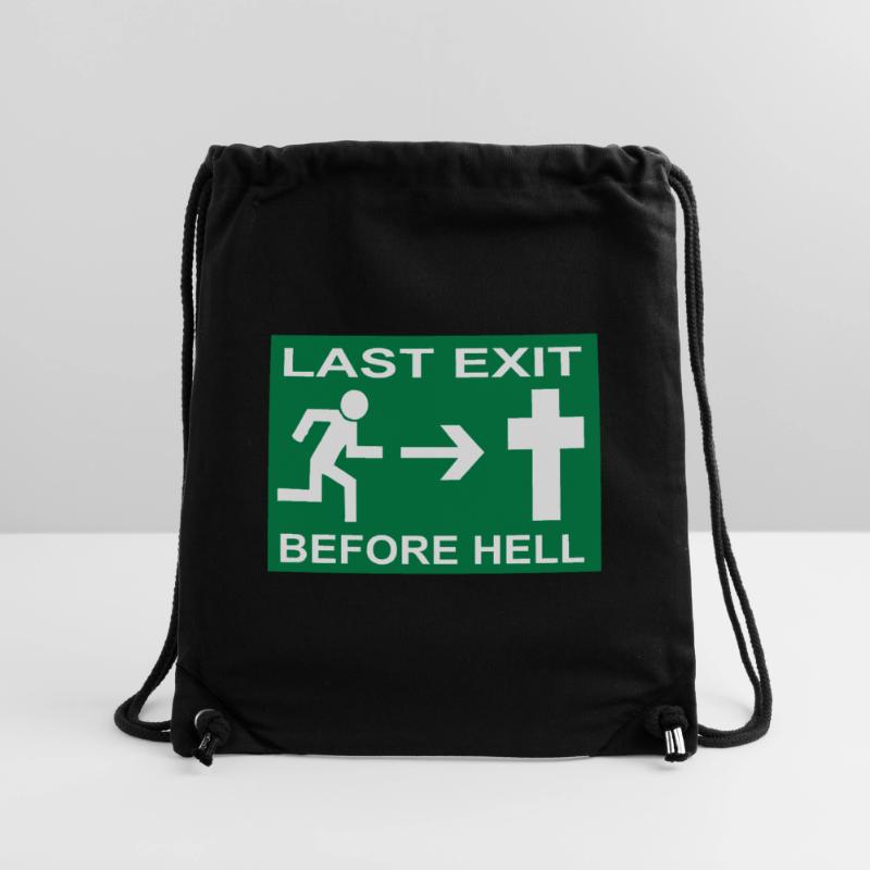 Last Exit... Stanley/Stella recycelter Gym Bag