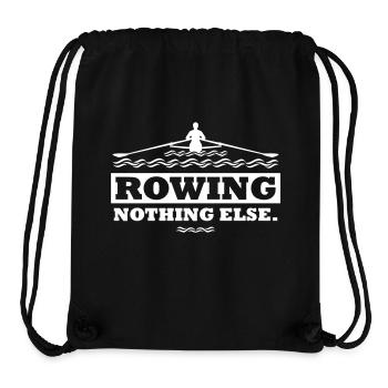 rowing nothing else Rudern Skull Boot Skiff - Sac à cordon recyclé Stanley/Stella - noir - Devant