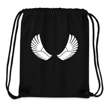 Schwingen - Flügel - Stanley/Stella recycelter Gym Bag - Schwarz - Vorne