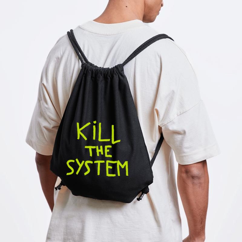 kill the system Sac à cordon recyclé Stanley/Stella