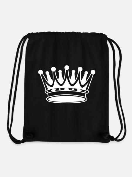 King Krone - Stanley/Stella recycelter Gym Bag - Schwarz