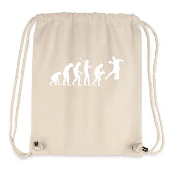 EVOLUTION HANDBALL - Stanley/Stella recycelter Gym Bag - Naturweiß - Vorne