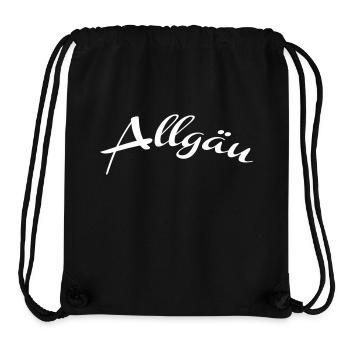 Allgäu - Stanley/Stella recycelter Gym Bag - Schwarz - Vorne