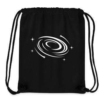 GALAXY - Stanley/Stella recycelter Gym Bag - Schwarz - Vorne