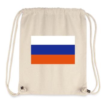 Russische Flagge - Stanley/Stella recycelter Gym Bag - Naturweiß - Vorne