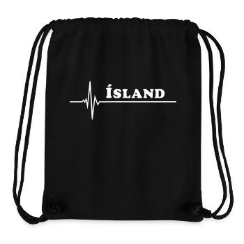 Island - Stanley/Stella Recycled Gym Bag - black - Front