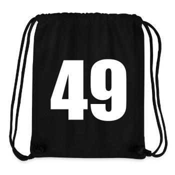 49 - Stanley/Stella Recycled Gym Bag - black - Front