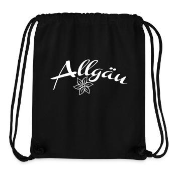 Allgäu - Stanley/Stella recycelter Gym Bag - Schwarz - Vorne
