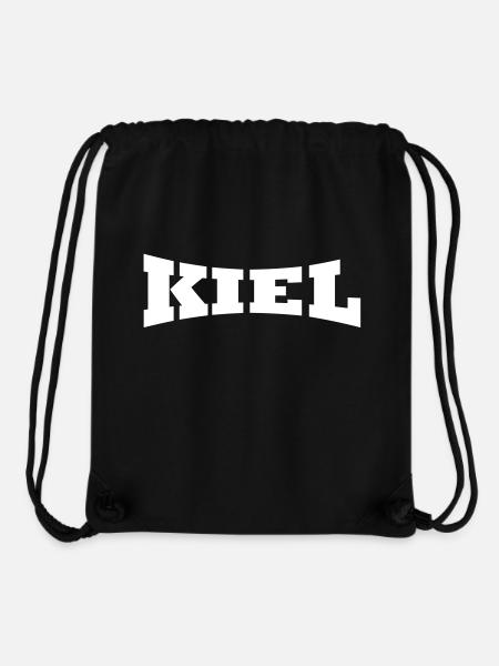 Kiel lettering - Stanley/Stella Recycled Gym Bag - black
