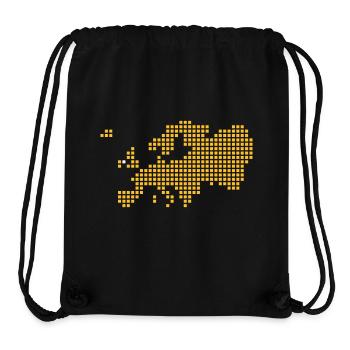 Belfast Dublin North Ireland - Stanley/Stella recycelter Gym Bag - Schwarz - Vorne