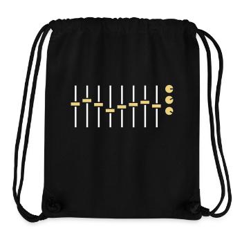 Mixing panel - Stanley/Stella recycelter Gym Bag - Schwarz - Vorne