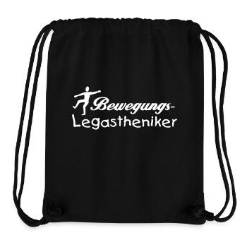 Bewegungs-Legastheniker - Stanley/Stella recycelter Gym Bag - Schwarz - Vorne