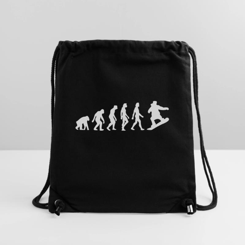 The Evolution of Snowboarding Stanley/Stella Recycled Gym Bag