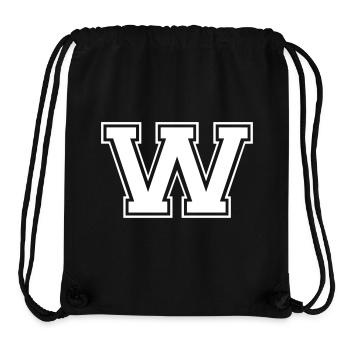 w - Stanley/Stella Recycled Gym Bag - black - Front
