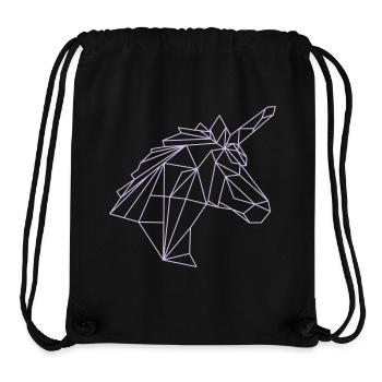 Licorne Graph - Stanley/Stella recycelter Gym Bag - Schwarz - Vorne