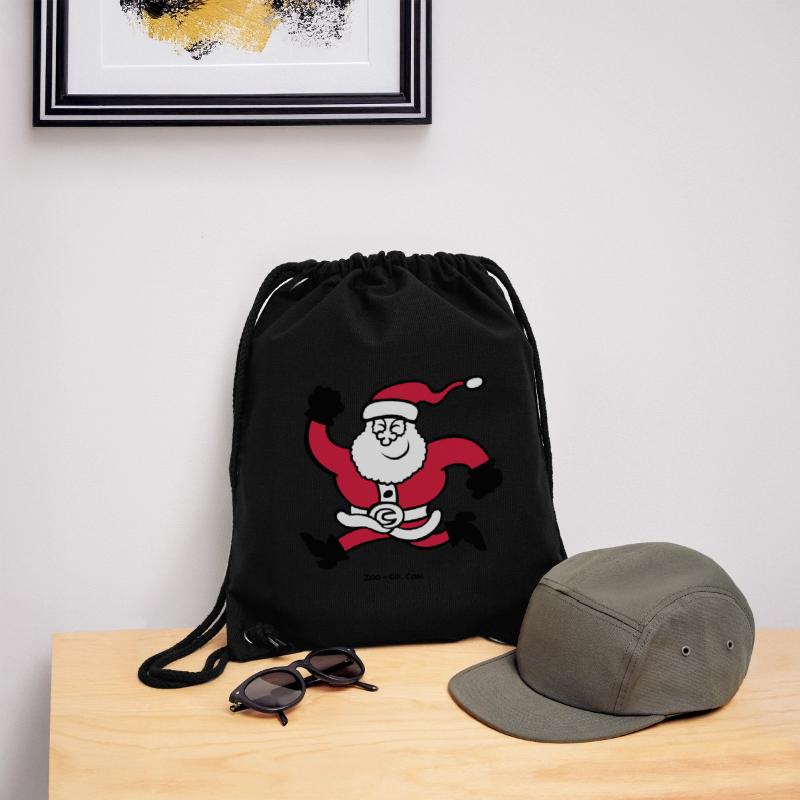 Running Santa Claus Stanley/Stella Recycled Gym Bag