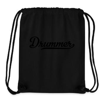 drummer - Stanley/Stella Recycled Gym Bag - black - Front