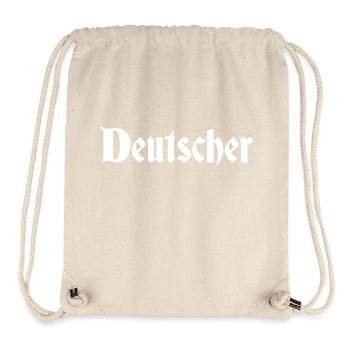 Deutscher - Stanley/Stella recycelter Gym Bag - Naturweiß - Vorne