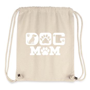 Maman chien - Sac à cordon recyclé Stanley/Stella - blanc naturel - Devant