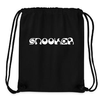 SNOOKER - Stanley/Stella recycelter Gym Bag - Schwarz - Vorne