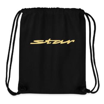 star - Stanley/Stella recycelter Gym Bag - Schwarz - Vorne