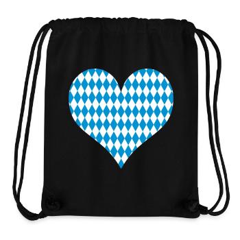 Bayern - Stanley/Stella recycelter Gym Bag - Schwarz - Vorne