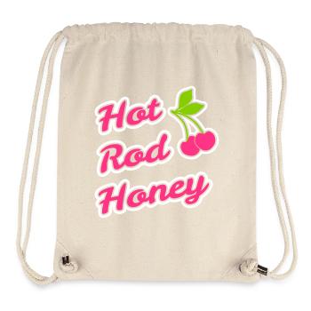 Miel Hot Rod - Sac à cordon recyclé Stanley/Stella - blanc naturel - Devant