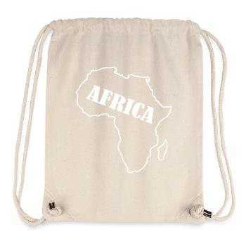 Africa Country - Stanley/Stella Recycled Gym Bag - natural - Front