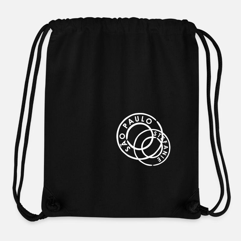 Stefanie - Stanley/Stella recycelter Gym Bag - Schwarz