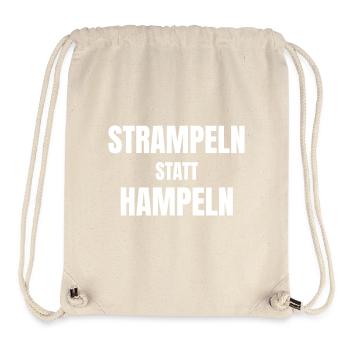 Pedalling instead of hopping - Stanley/Stella Recycled Gym Bag - natural - Front