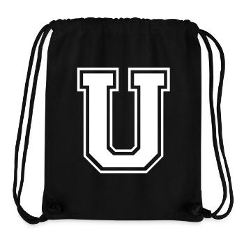u - Stanley/Stella Recycled Gym Bag - black - Front