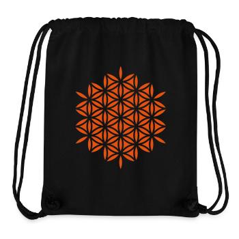 Blume des Lebens, Symbol Vollkommenheit & Harmonie - Stanley/Stella recycelter Gym Bag - Schwarz - Vorne