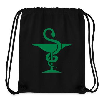 apotheker Tasse Hygieia apotheke - Stanley/Stella recycelter Gym Bag - Schwarz - Vorne