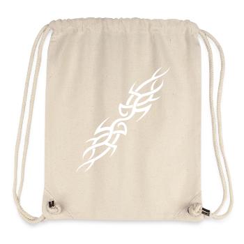 tribal - Sac à cordon recyclé Stanley/Stella - blanc naturel - Devant