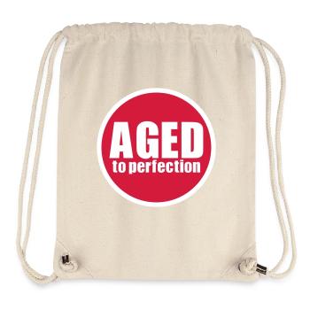 Aged to perfection - Stanley/Stella recycelter Gym Bag - Naturweiß - Vorne
