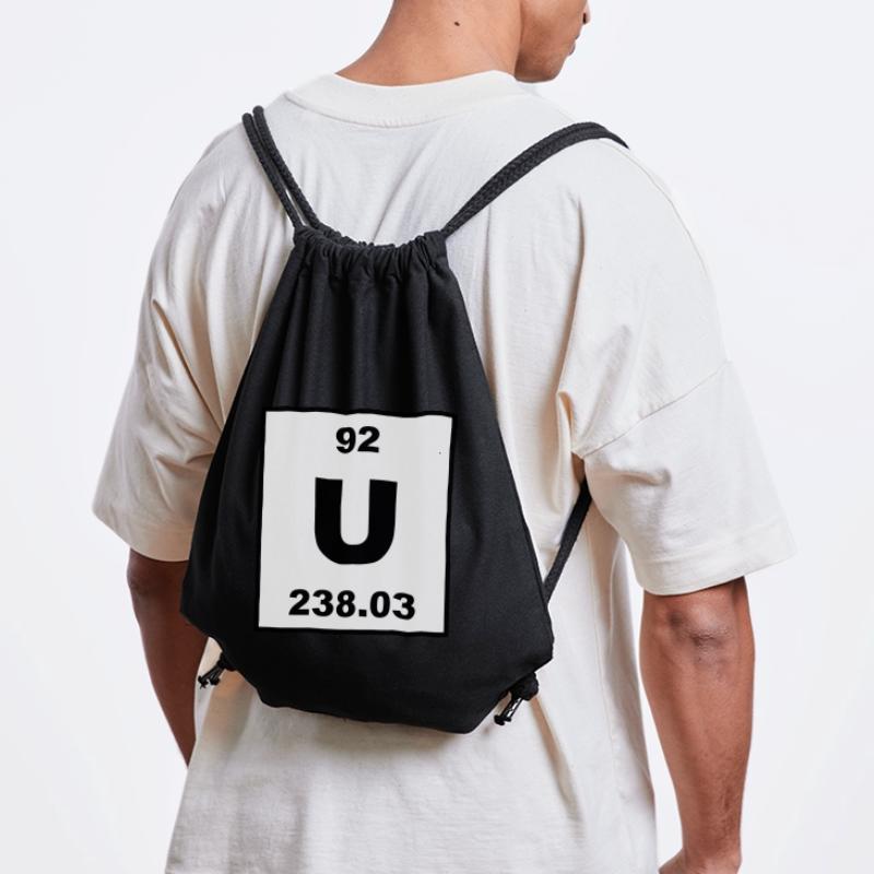 Uranium (U) (element 92) Stanley/Stella Recycled Gym Bag