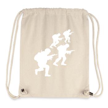 4 Soldiers Crew War Team Freedom Soldier Fighter - Stanley/Stella Recycled Gym Bag - natural - Front