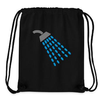 35_sign - Stanley/Stella recycelter Gym Bag - Schwarz - Vorne