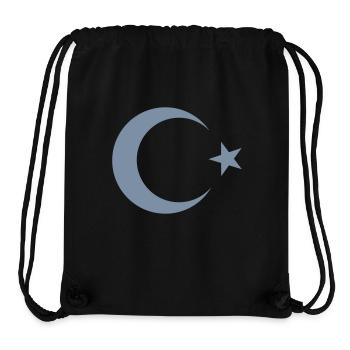 Turkey Türkiye Moon Star - Stanley/Stella Recycled Gym Bag - black - Front