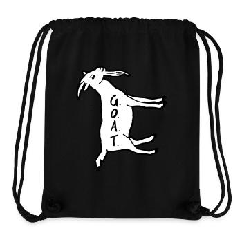Goat 90 ° left - Stanley/Stella Recycled Gym Bag - black - Front