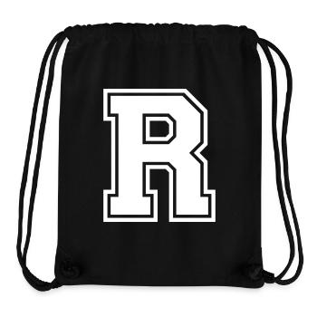 r - Stanley/Stella recycelter Gym Bag - Schwarz - Vorne