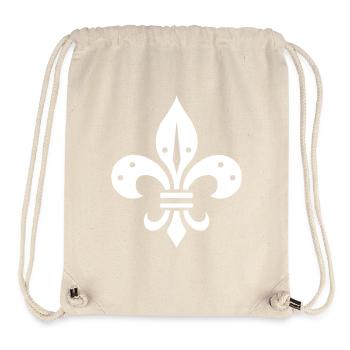 fleur de lis Design - Stanley/Stella Recycled Gym Bag - natural - Front