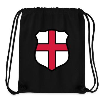 England - Stanley/Stella Recycled Gym Bag - black - Front