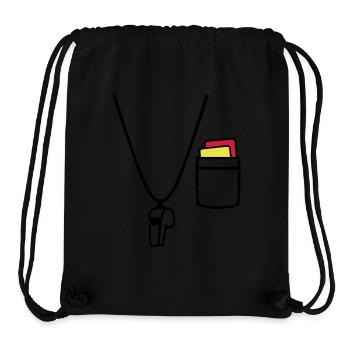 Schiedsrichter - Stanley/Stella recycelter Gym Bag - Schwarz - Vorne