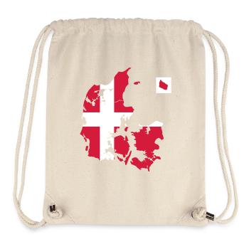 Danmark, Denmark - Stanley/Stella Recycled Gym Bag - natural - Front