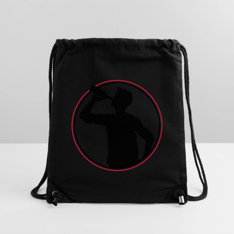 Trinker Bier Silhouette Stanley/Stella recycelter Gym Bag