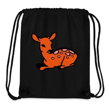 Fawn - Stanley/Stella Recycled Gym Bag - black - Front