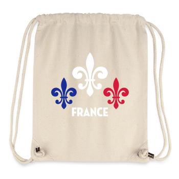 France Français Française French Frankreich - Sac à cordon recyclé Stanley/Stella - blanc naturel - Devant
