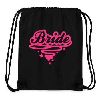 bride_design_1rr1 - Stanley/Stella Recycled Gym Bag - black - Front