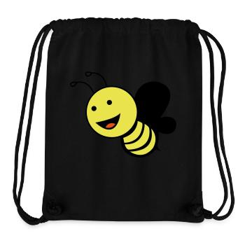 suesse_biene_02 - Stanley/Stella Recycled Gym Bag - black - Front
